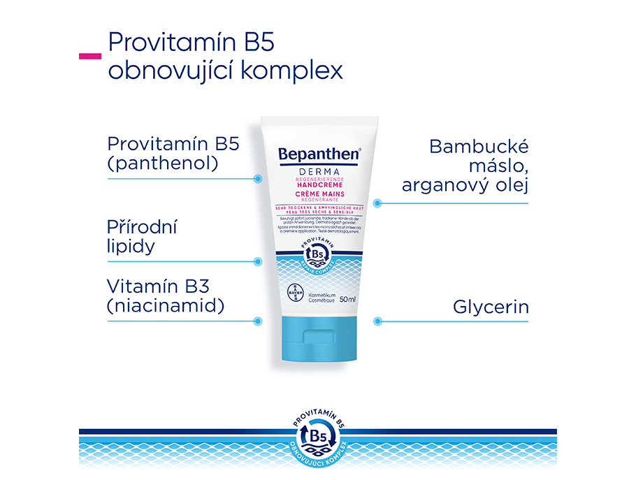 BP Derma Handcreme složení