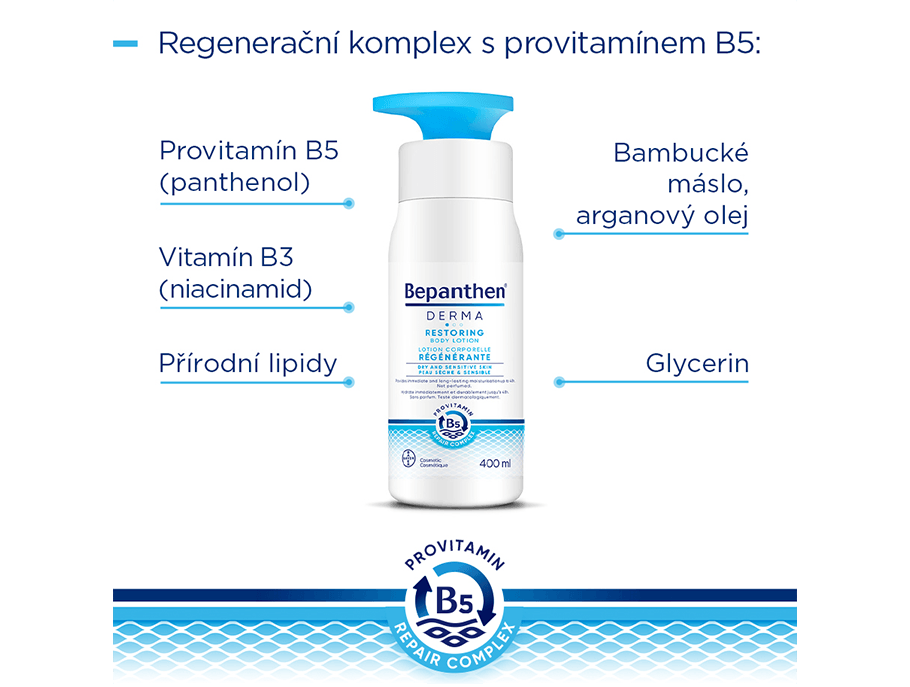 Regenerační komplex s provitaminem B5