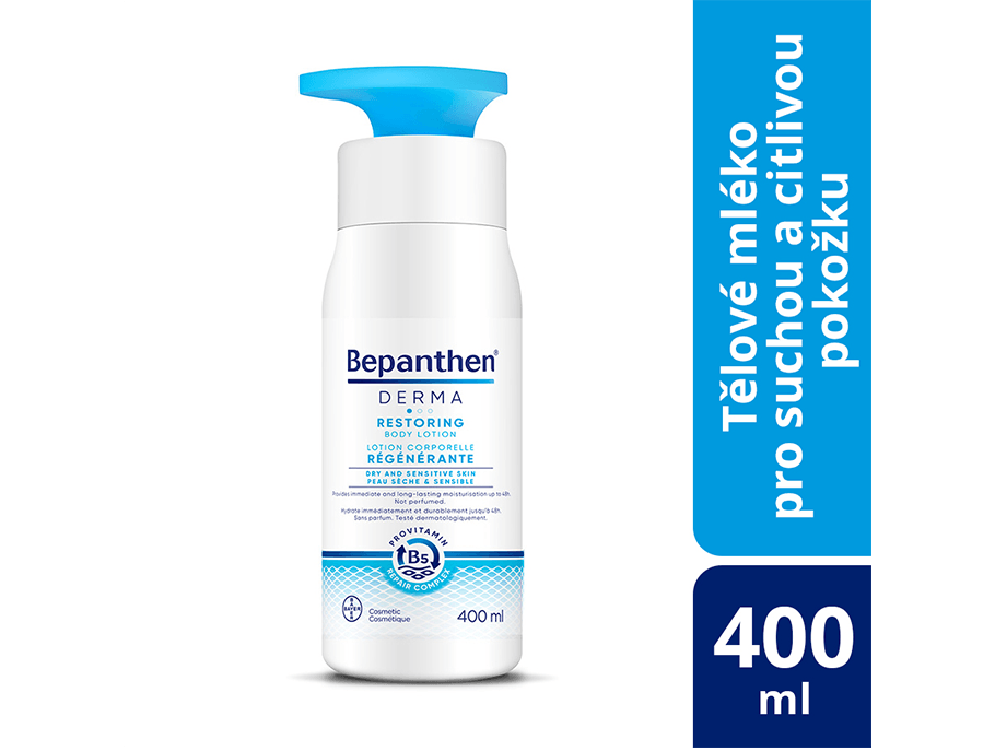 Hydratační a vyživující tělové mléko 400ml