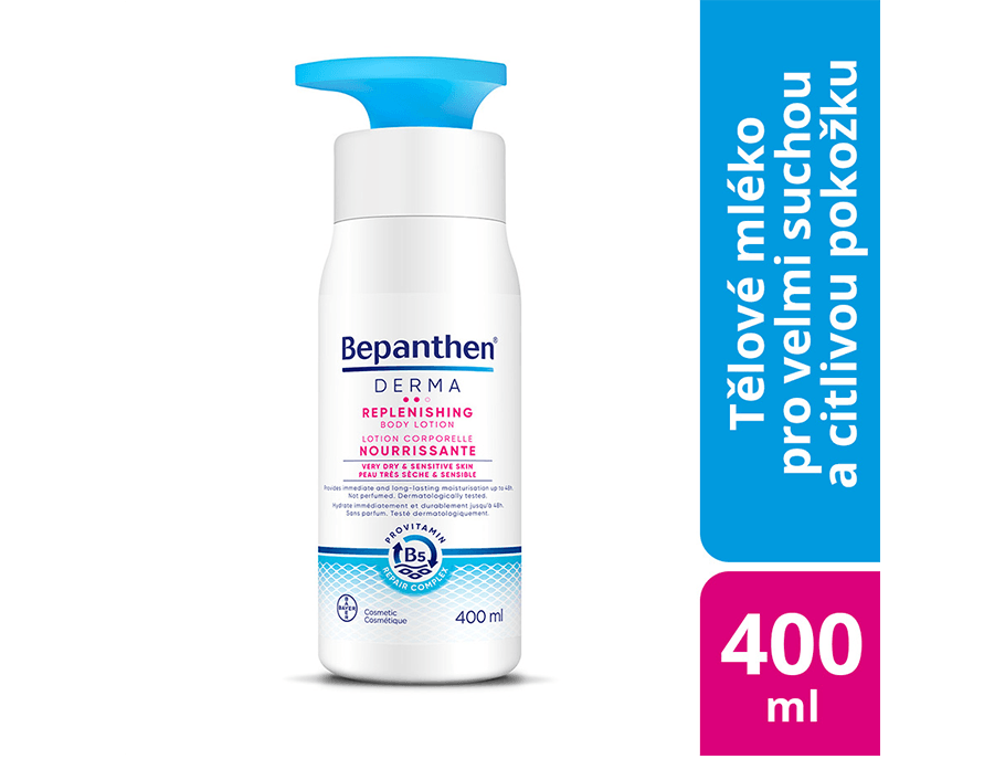 Hloubkově vyživující tělové mléko 400 ml