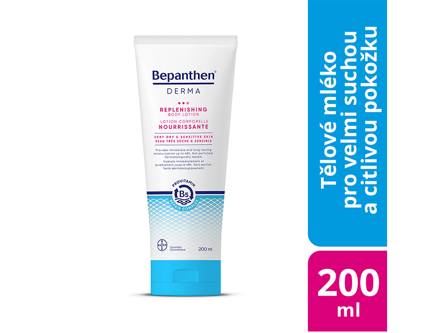 Hloubkově vyživující tělové mléko 200 ml